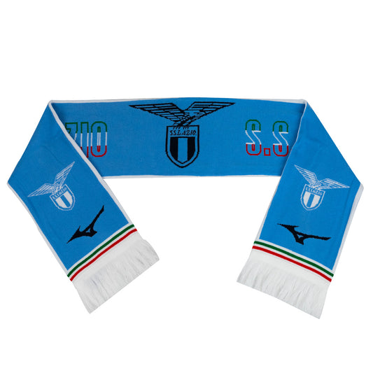 Lazio blue scarf Mizuno logo