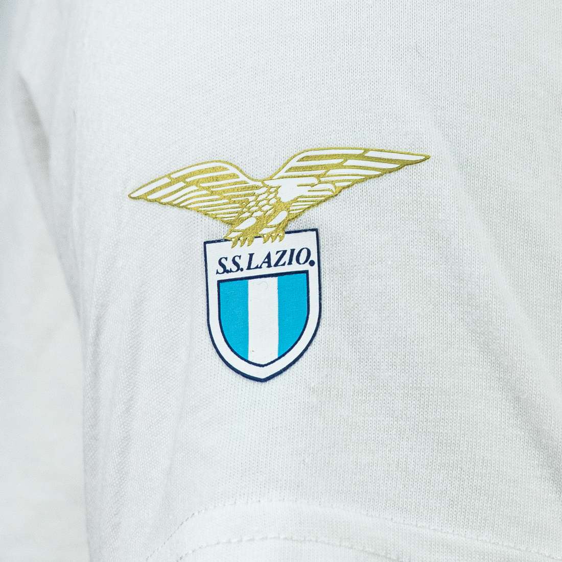 SS Lazio Mizuno Anniversary White T-shirt