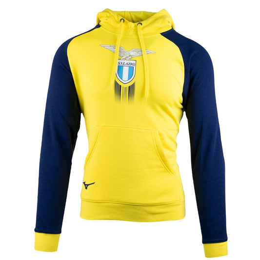 S.S. Lazio fan hoodie yellow blue Mizuno 2024/2025