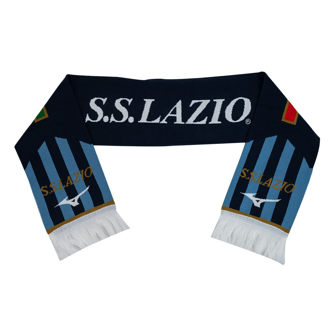 Lazio SS blue light blue scarf Mizuno