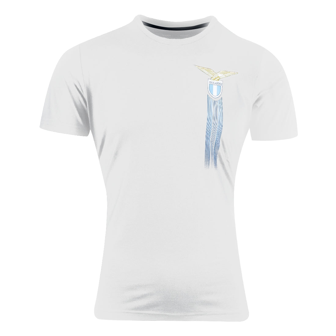 White SS Lazio fan T-shirt Mizuno 2024/2025