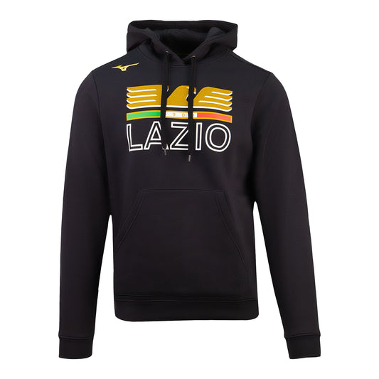 Big Logo Sweatshirt SS Lazio Mizuno Black 2023/2024