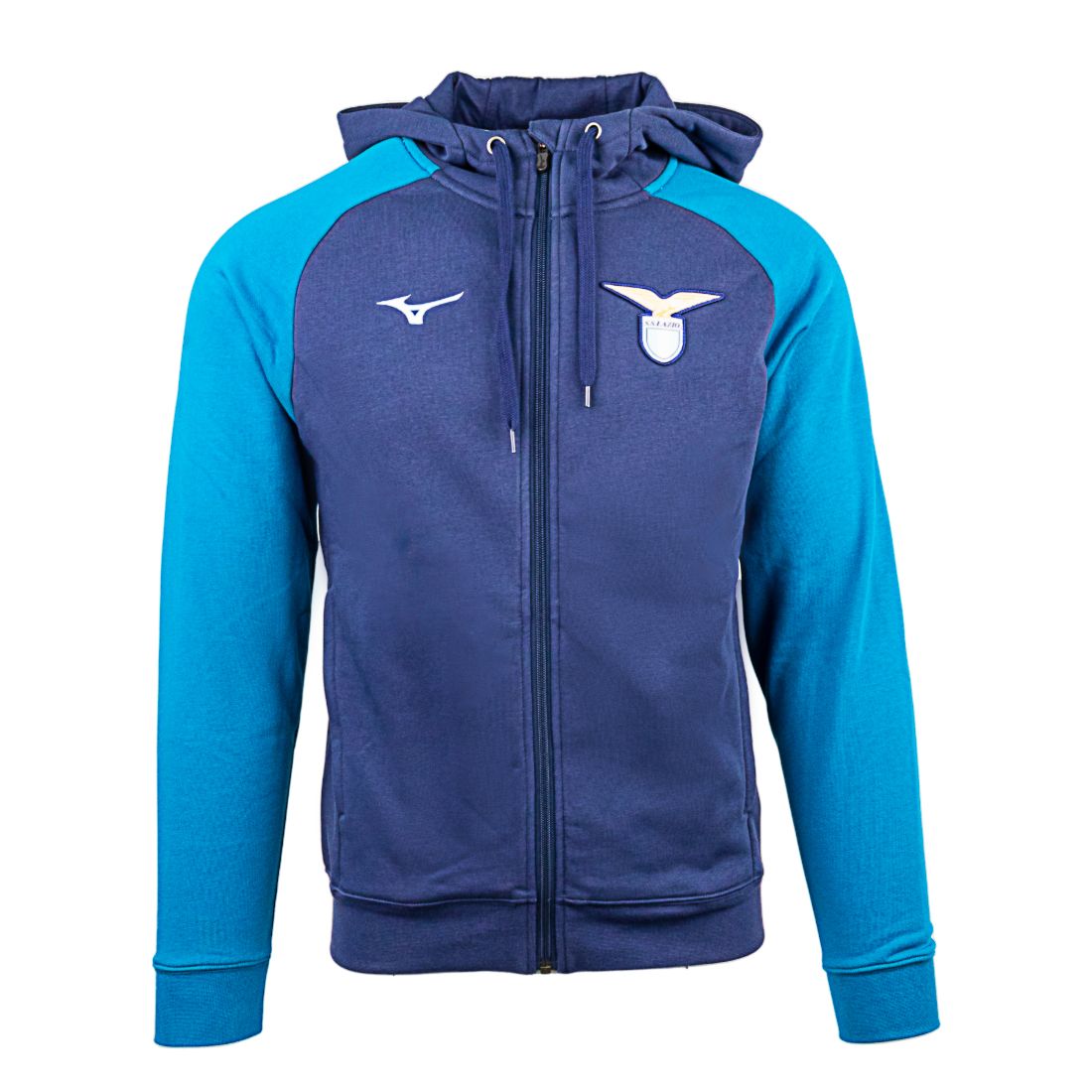 Hooded Sweatshirt SS Lazio Mizuno Blue 2024/2025