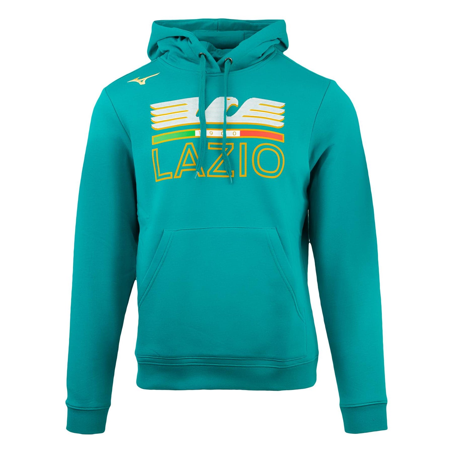 Green Hoodie for Kids Lazio Mizuno Big Logo 2023/2024