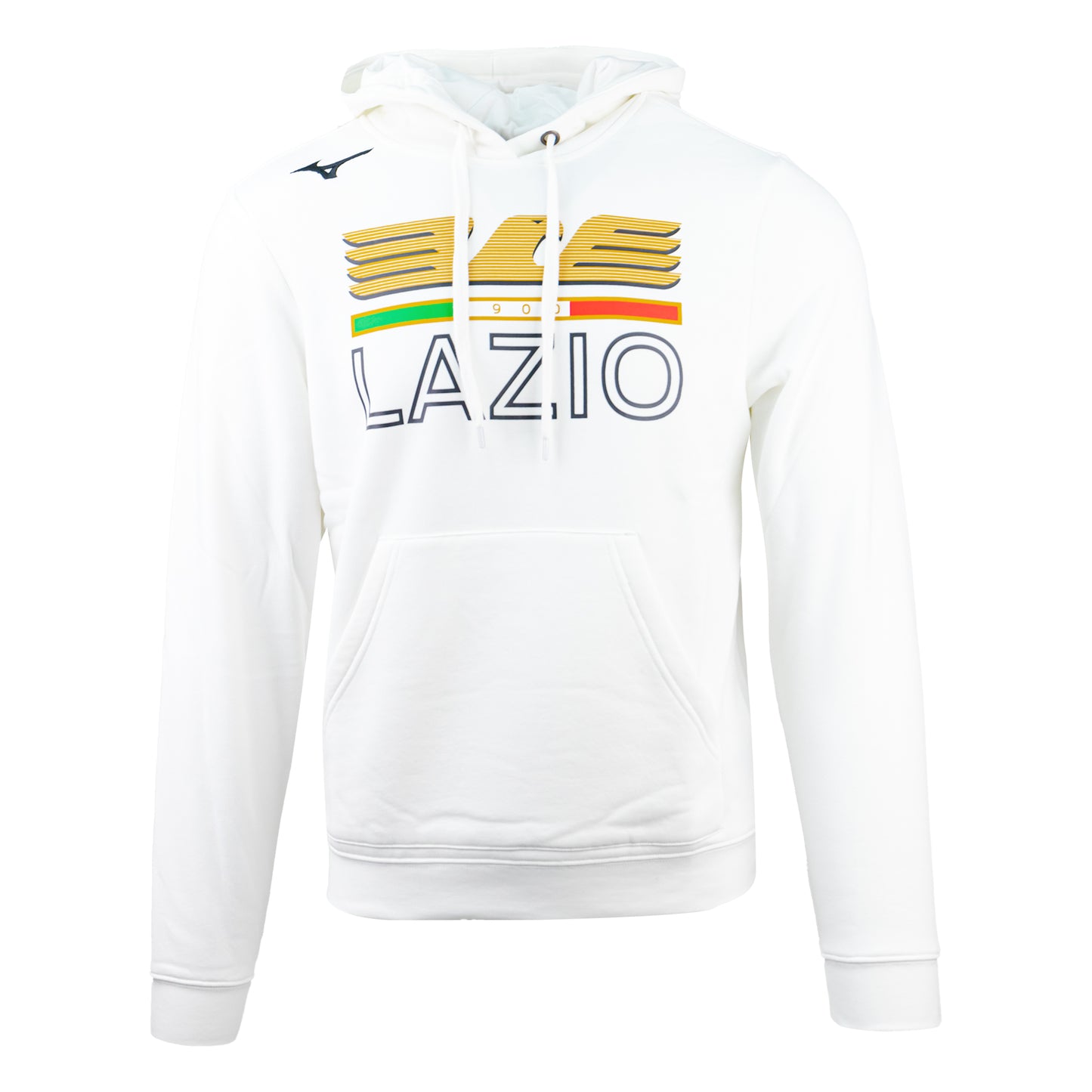 Big Logo Sweatshirt SS Lazio Mizuno White 1900 2023/2024