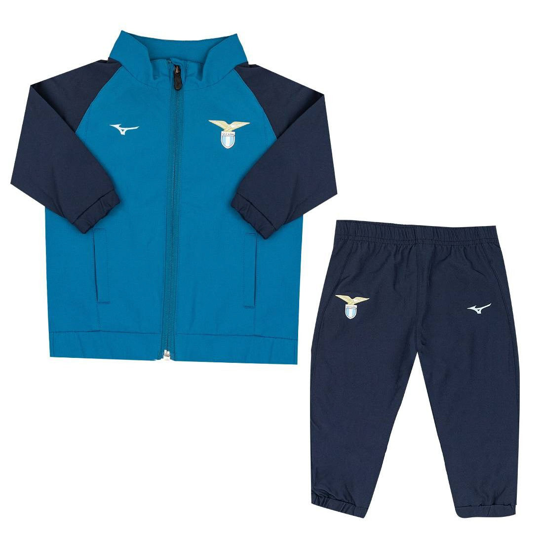 Complete SS Lazio Mizuno children's tracksuit blue 2024/2025