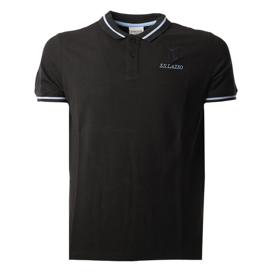 Lazio Macron Black Polo Child Macron