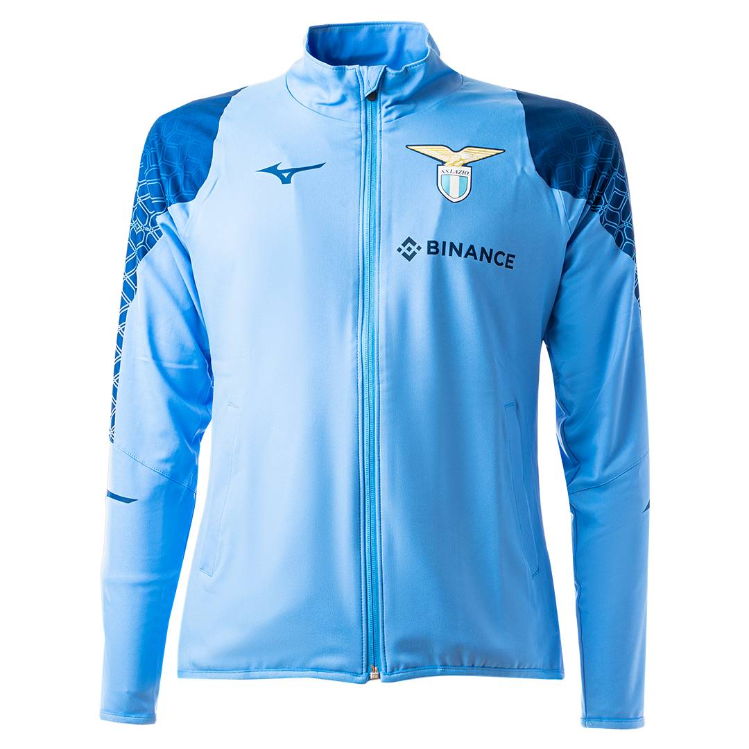 Lazio Mizuno light blue match jacket 2022/2023