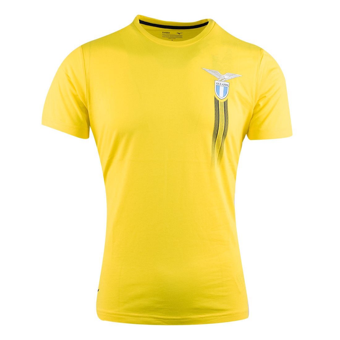 Lazio fan yellow T-shirt Mizuno 2024/2025