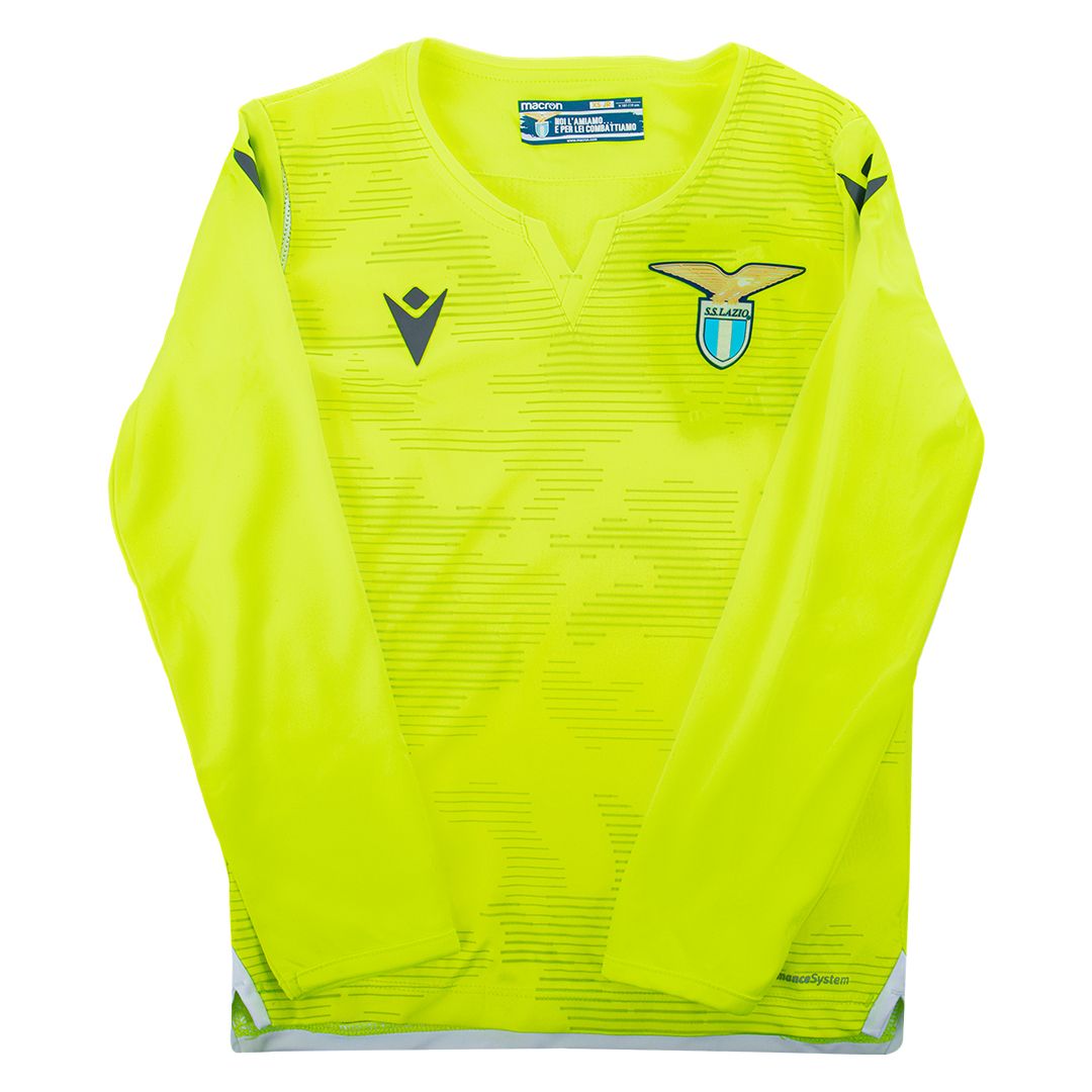 Complete Child Goalkeeper SS Lazio Fluorescent Yellow 2019/2020