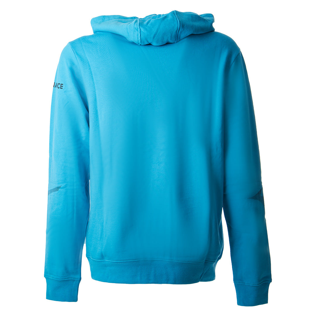 SS Lazio Mizuno Hooded Sweatshirt Light Blue