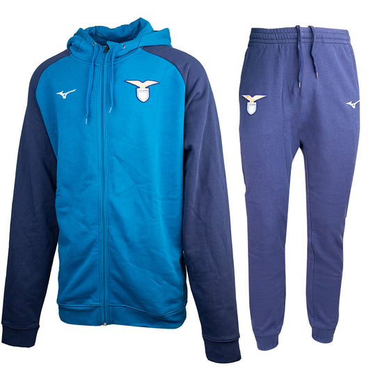 Hooded sweatshirt SS Lazio Mizuno Celeste 2024/2025