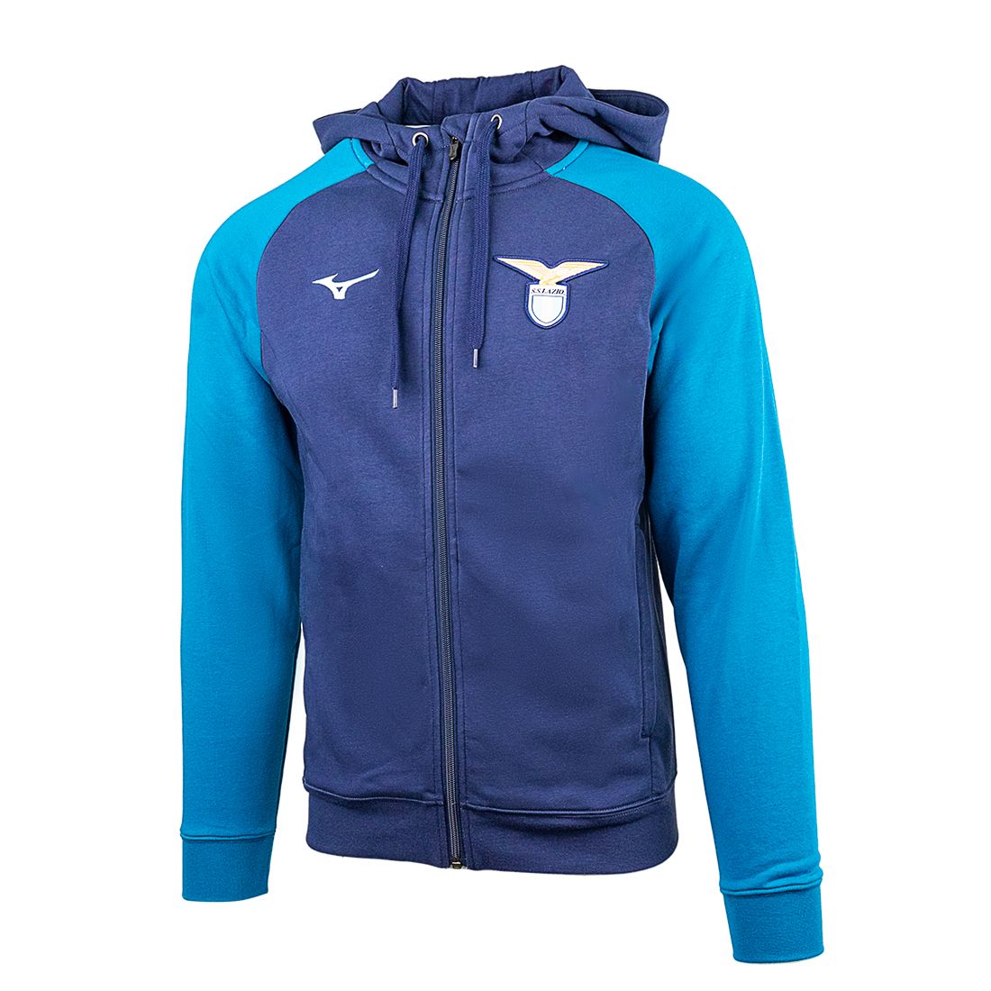 Hooded Sweatshirt SS Lazio Mizuno Blue 2024/2025