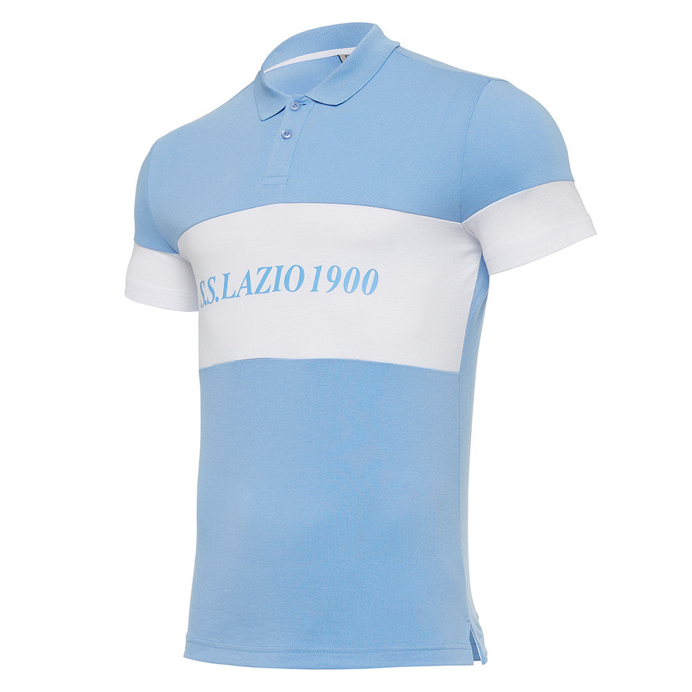 Lazio Baby Polo Sky Blue Fan Macron