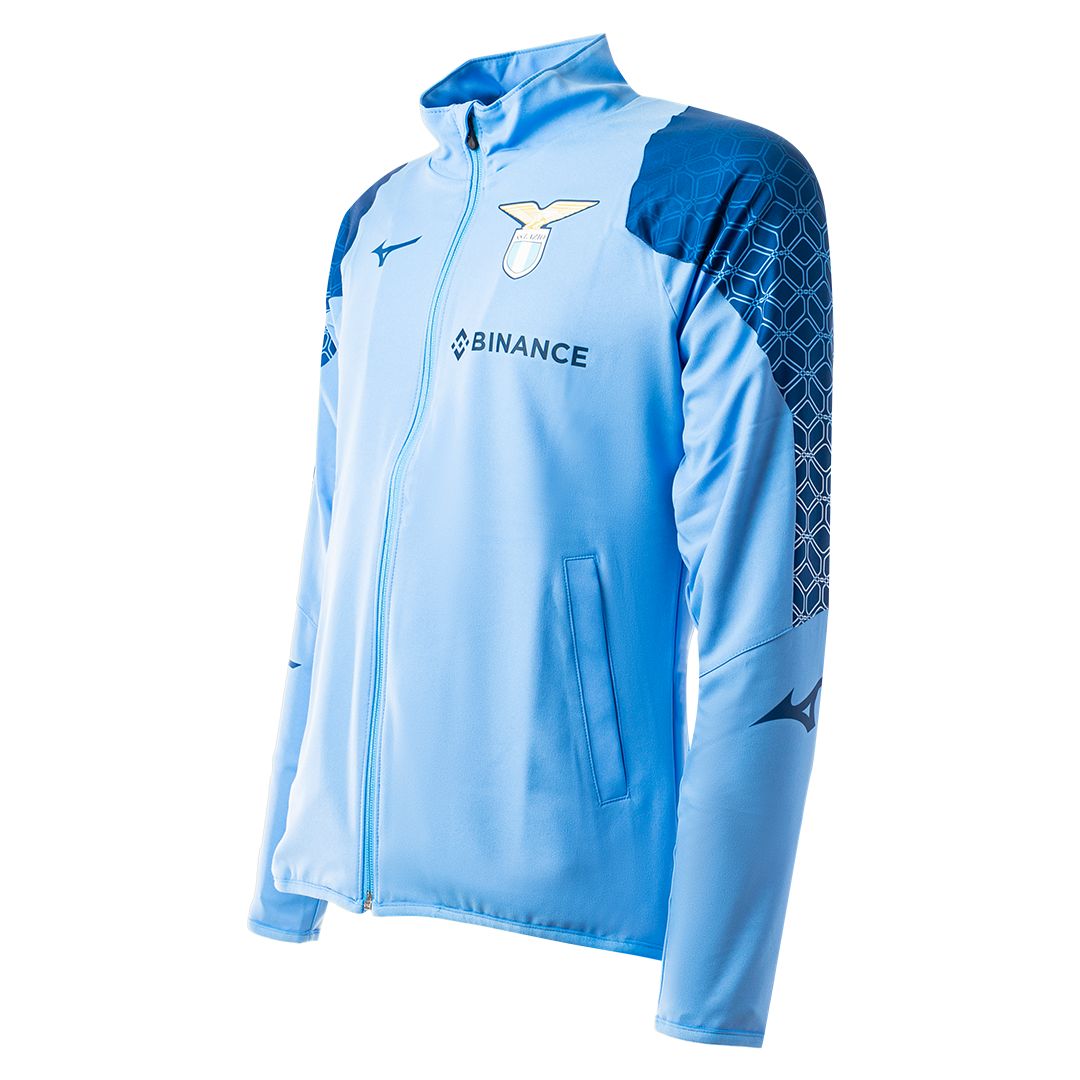 Lazio Mizuno light blue match jacket 2022/2023