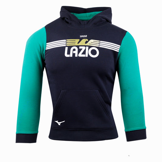 black green hoodie child lazio mizuno 2023/2024