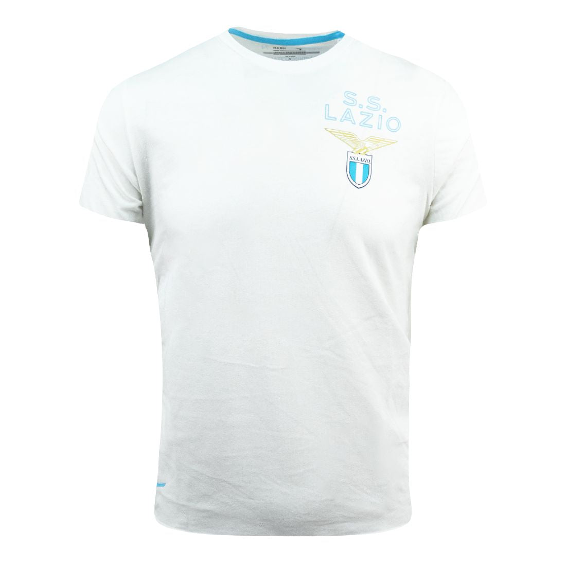 T-shirt Logo SS Lazio Mizuno Anniversary White