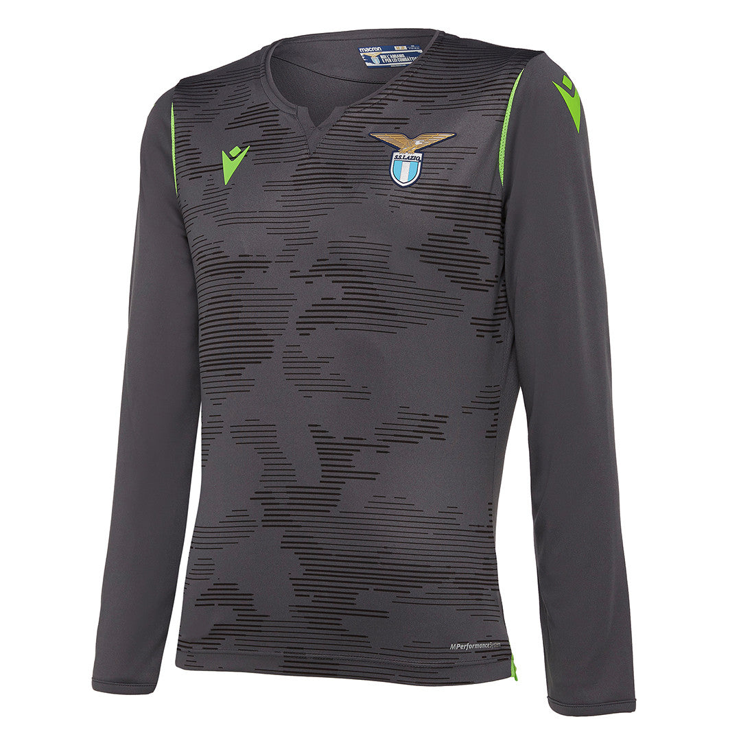 LAZIO GOALKEEPER CHILDREN'S GRAY SHIRT MACRON