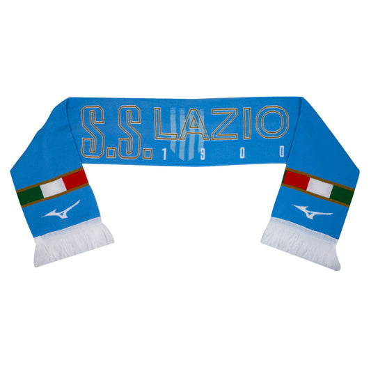 light blue and white SS Lazio scarf Mizuno SS LAZIO