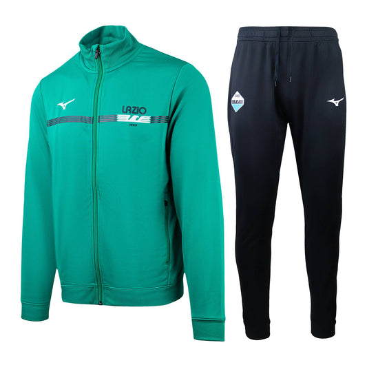 Lazio Mizuno green black tracksuit 2023/2024